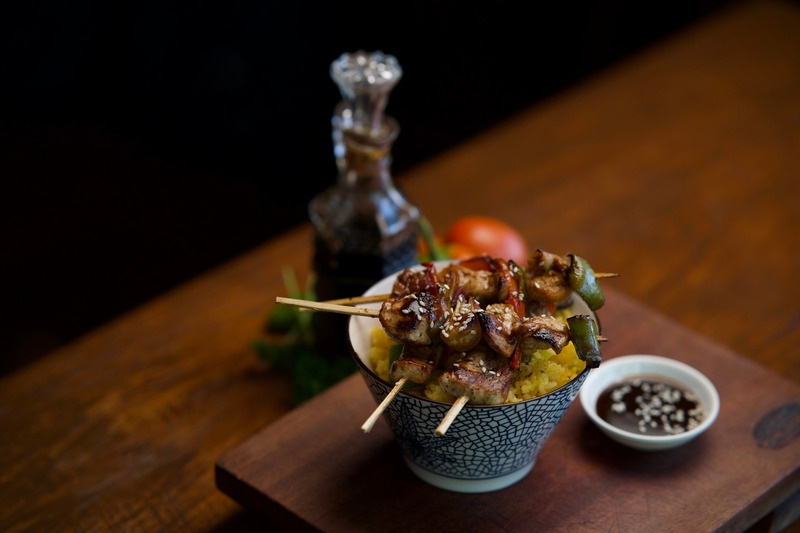 Yakitori rice bowl